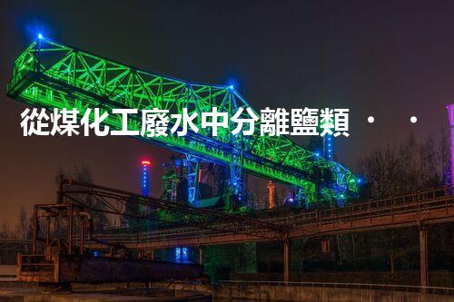 從煤化工廢水中分離鹽類，解析工藝及應(yīng)用